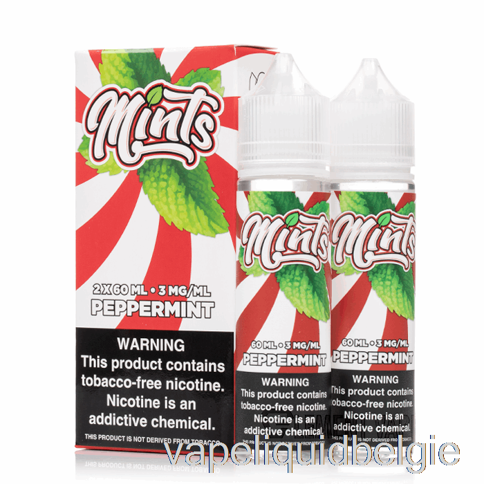 Vape België Pepermunt - Pepermuntjes Vape Co - 120ml 0mg